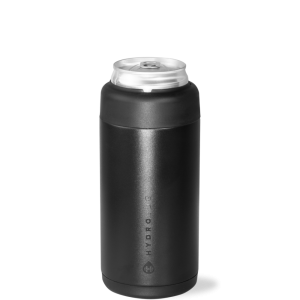 Hydro Jug Black Can Coolers Slim