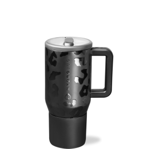 Hydro Jug Black Leopard Traveler 20oz