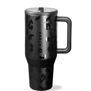 Hydro Jug Black Leopard Traveler 32oz