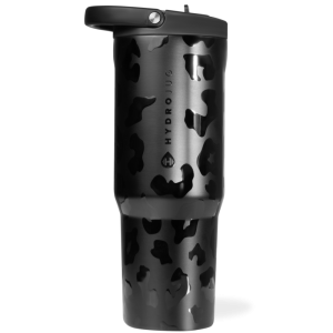 Hydro Jug Black Leopard Sport 40oz